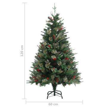 120 cm Christmas Tree with Pine Cones - Elegant Holiday Decor