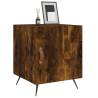 Stylish Smoked Oak Bedside Cabinets - Set of 2 | HipoMarket