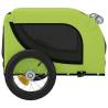 Comfortable Pet Bike Trailer - Green & Black Durable Design