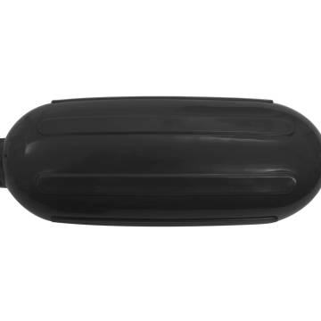 Boat Fender 4 pcs Black 41x11.5 cm PVC | HipoMarket UK