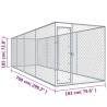 Durable Outdoor Dog Kennel 760x192 cm - Safe & Spacious