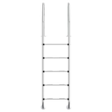 Durable Pool Ladder 54x38x211 cm - 304 Stainless Steel