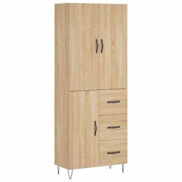 Highboard Sonoma Oak - Stylish Storage Solution | HipoMarket