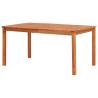 Garden Table 150x90x74 cm Solid Acacia Wood Size 150 x 90 x 74 cm Quantity in Package 1 