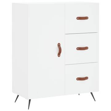 Highboard White 69.5x34x180 cm - Stylish Storage Solution