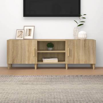 Sonoma Oak TV Cabinet - 150x30x50 cm Engineered Wood