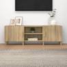 TV Cabinet Sonoma Oak 150x30x50 cm Engineered Wood Colour sonoma oak Quantity in Package 1 