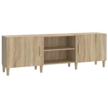 Sonoma Oak TV Cabinet - 150x30x50 cm Engineered Wood