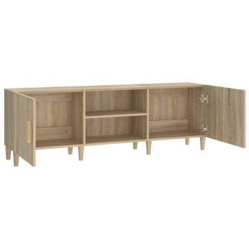 Sonoma Oak TV Cabinet - 150x30x50 cm Engineered Wood