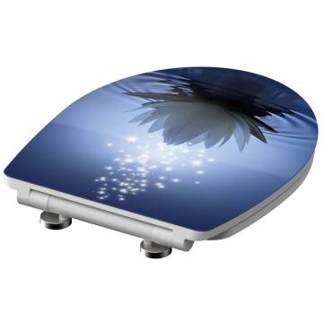 SCHÜTTE High Gloss Toilet Seat with Soft-Close - Water Lily