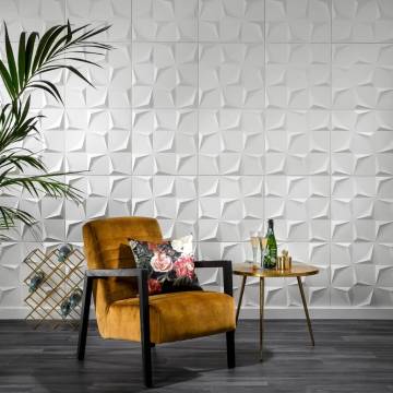 WallArt 3D Wall Panels Beau - 12 pcs for Modern Decor