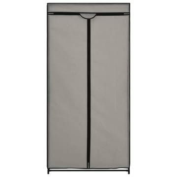 Stylish Grey Wardrobes 2 pcs - 75x50x160 cm | HipoMarket