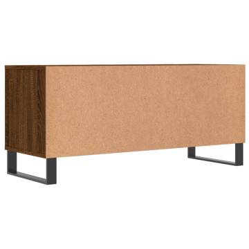 Brown Oak TV Cabinet - Stylish Storage Solution | HipoMarket