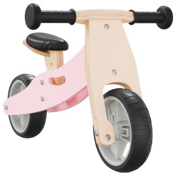 2-in-1 Pink Balance Bike for Children | Hipo Market