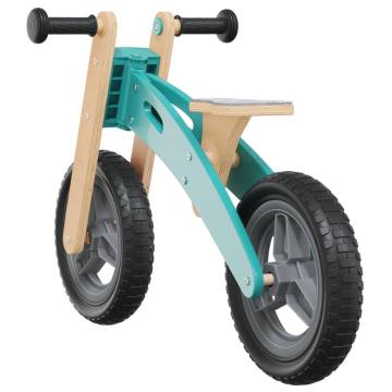 Light Blue Balance Bike for Children - Fun & Safe Riding