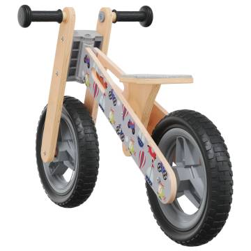 Balance Bike for Children - Grey Printed | HipoMarket