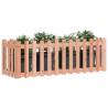 Garden Raised Bed with Fence Design | Solid Douglas Wood 150x50