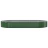 Garden Raised Bed Powder-coated Steel 296x140x36 cm Green