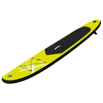 XQ Max Inflatable Paddle Board 285 cm - Lime & Black