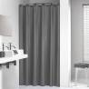 Sealskin Shower Curtain Madeira 240x200 cm Grey Colour grey Size 240 x 200 cm 