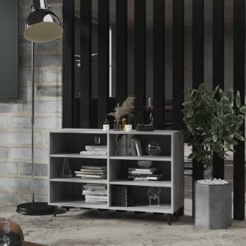 Industrial Grey Sonoma Sideboard - Stylish Storage Solution