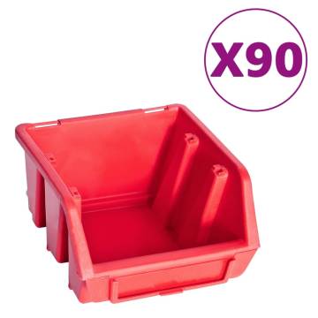 96 Piece Storage Bin Kit - Organize Your Space | HipoMarket