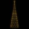 Christmas Cone Tree with 1134 Warm White LEDs - 800cm Tall