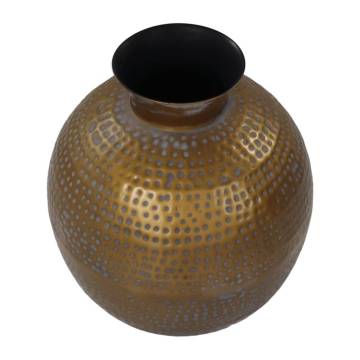 HSM Collection Padua Large Vase 40x45 cm - Gold & Grey