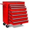 Workshop Tool Trolley 7 Drawers Red | Organize Your Tools