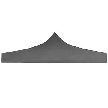 Party Tent Roof 3x3 m Anthracite - Durable & Weather-Resistant