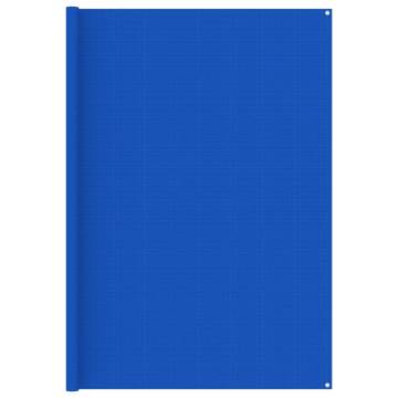 Tent Carpet 250x550 cm Blue for Comfortable Camping