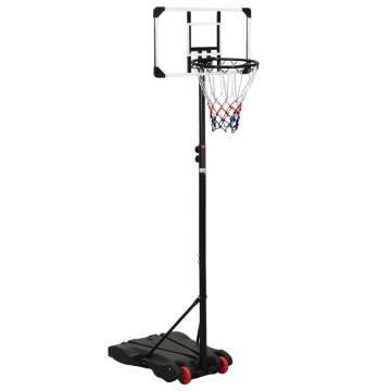 Basketball Stand Transparent 216-250 cm | Durable & Adjustable