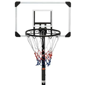 Basketball Stand Transparent 216-250 cm | Durable & Adjustable