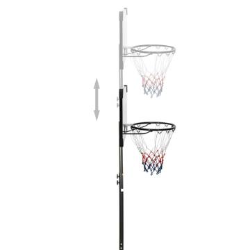 Basketball Stand Transparent 216-250 cm | Durable & Adjustable