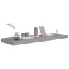 Floating Wall Shelf Grey 80x23.5x3.8 cm - Stylish Display Solution