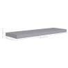 Floating Wall Shelf Grey 80x23.5x3.8 cm - Stylish Display Solution