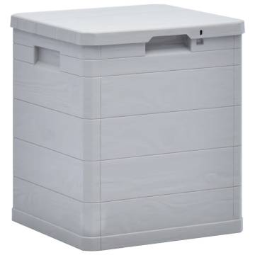 Garden Storage Box 90L - Light Grey - Stylish & Durable