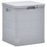 Garden Storage Box 90 L Light Grey Colour light grey Capacity 90 l 