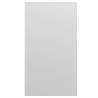 Book Cabinet/Sideboard White 50x25x80 cm - Stylish Storage Solution