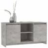 Stylish Concrete Grey TV Cabinet - 102x37.5x52.5 cm