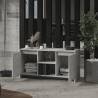 Stylish Concrete Grey TV Cabinet - 102x37.5x52.5 cm