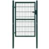 2D Fence Gate (Single) Green 106 x 230 cm Colour green Size 106 x 230 cm 