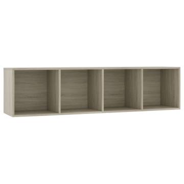 Book Cabinet/TV Cabinet Sonoma Oak - Stylish & Practical Design