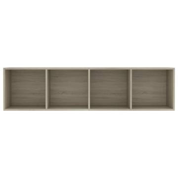 Book Cabinet/TV Cabinet Sonoma Oak - Stylish & Practical Design