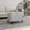 Coffee Table Concrete Grey 60x44.5x45 cm Engineered Wood Colour concrete grey Quantity in Package 1 