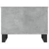 Stylish Concrete Grey Coffee Table - 60x44.5x45 cm