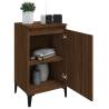 Stylish Brown Oak Bedside Cabinets - 2 pcs | HipoMarket