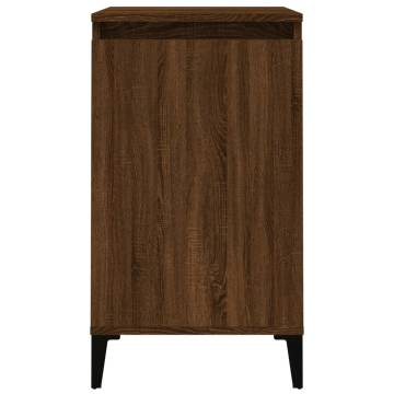 Stylish Brown Oak Bedside Cabinets - 2 pcs | HipoMarket