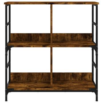 Bookshelf Smoked Oak - 78.5x33x82 cm | Durable & Stylish