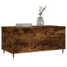 Elegant Smoked Oak Coffee Table | Lift-Top Design